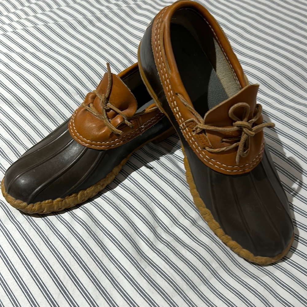 Vintage L.L bean Maine hunting shoes
